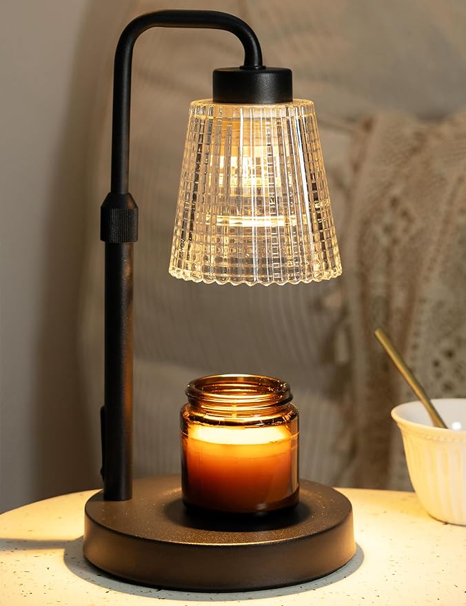 Candle Warmer Lamp with Timer & Dimmer – Wax Melt Lamp, Dimmable Jar Candle Warmer, Birthday Gifts for Women & Housewarming Home Decor