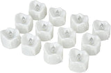 LED Tea Lights Flameless Candles with Timer – 12 Pack Warm White Flickering Candles for Christmas, Weddings, Home Decor & Parties
