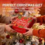 Christmas Candle Set – Holiday Scented Soy Candles Gift Box (4 or 6 Pack) | Christmas Tree, Cookies, Spices & Candy Cane Scents | Perfect Christmas Gift for Women & Men