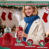 Christmas Gift Box for Women – 9 Pc Holiday Gift Set with Tumbler, Jewelry Dish, Socks & More | Xmas & New Year Gifts for Mom, Wife, Sister, Friends, Coworkers