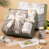 Self Care Gifts for Women – Spa Gift Basket, Get Well Soon, Sympathy & Birthday Care Package with Blanket, Candle, Tumbler, Bath Salt & Socks for Mom, Friends, Sister, Wife