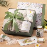 Self Care Gifts for Women – Spa Gift Basket, Get Well Soon, Sympathy & Birthday Care Package with Blanket, Candle, Tumbler, Bath Salt & Socks for Mom, Friends, Sister, Wife