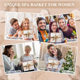 Gifts for Women – 12-Piece Coconut Bath & Body Spa Gift Basket | Luxurious Self-Care Set for Relaxation, Birthday, Christmas & Mother’s Day